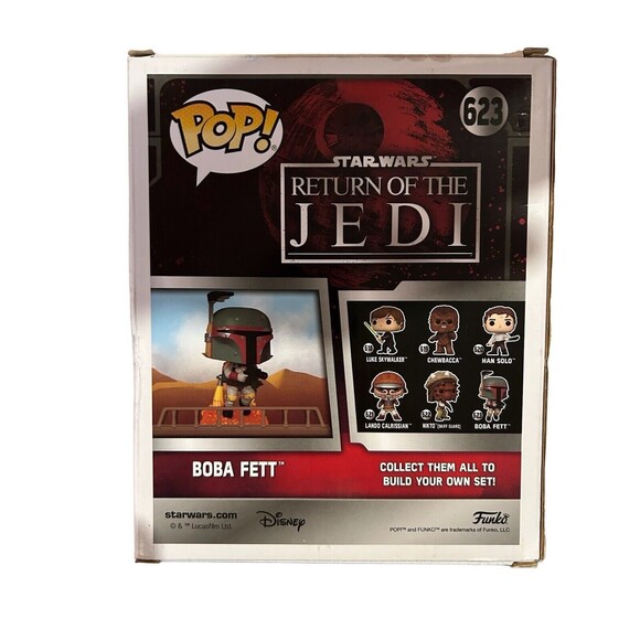 Funko Pop Star Wars Bounty Hunters Boba Fett Vinyl Figure - 55827 - Picture 3 of 3